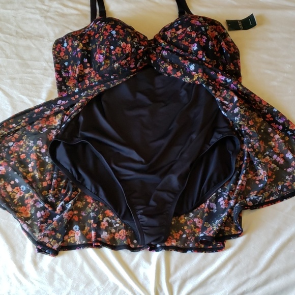 RL Convertible One Piece Swimsuit - Picture 7 of 7